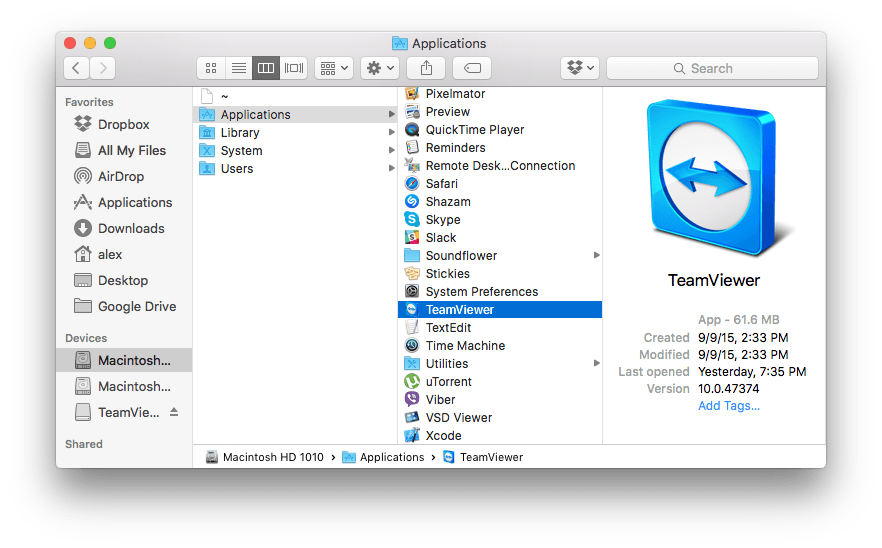 Teamviewer For Mac Uninstall
